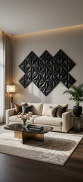 12 Self-Adhesive Sound-Absorbing Acoustic Panels