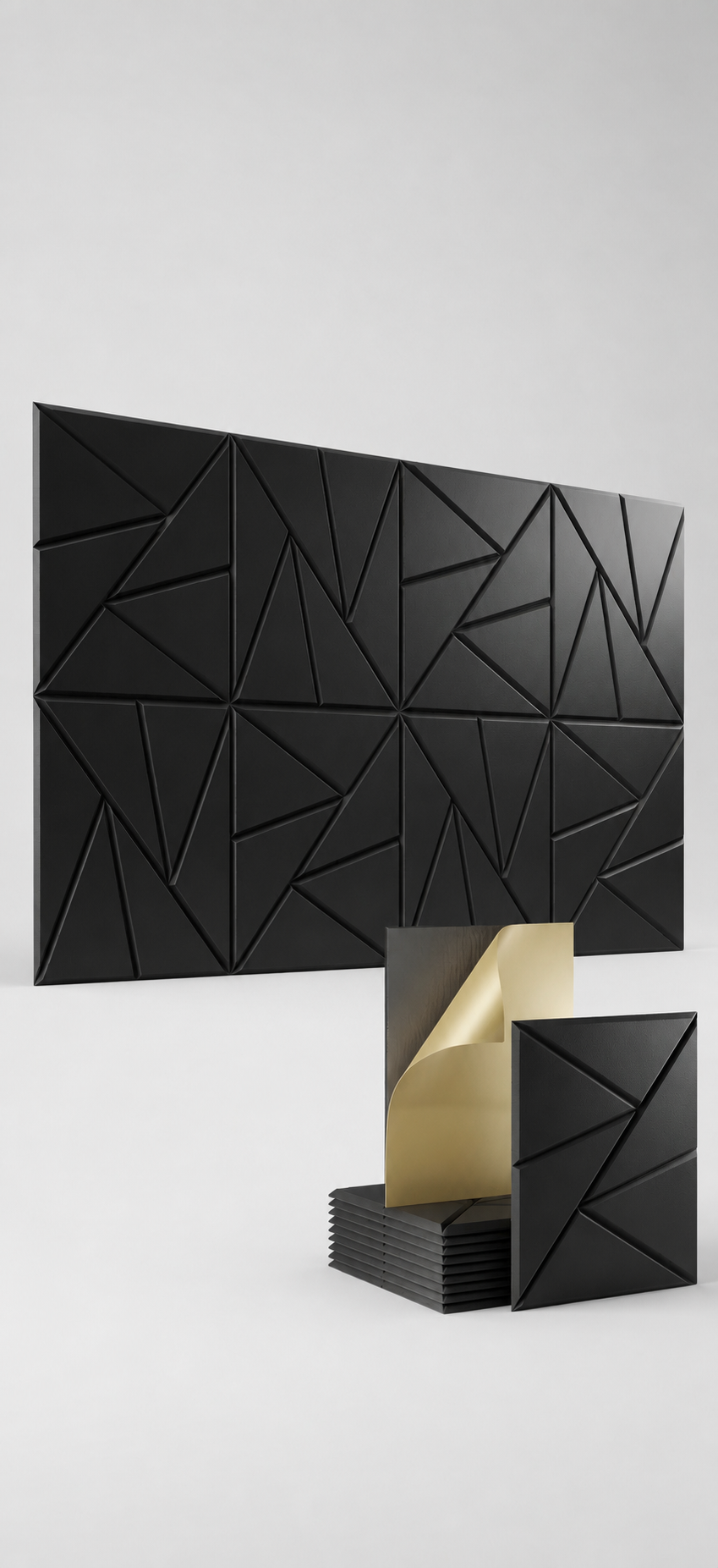 12 Self-Adhesive Sound-Absorbing Acoustic Panels